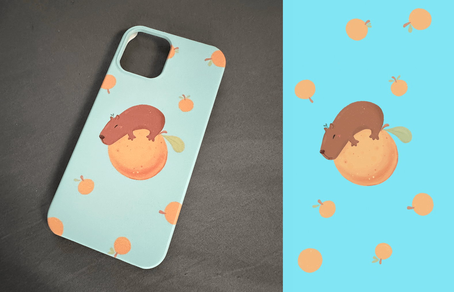 Capybara phone case